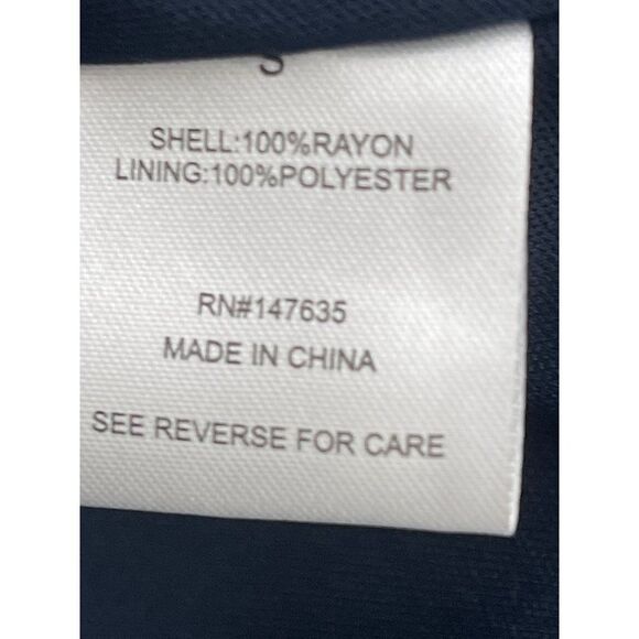 Romeo + Juliet Couture Navy Blue & White Mini Boho Dress Size S NWT - Picture 11 of 13